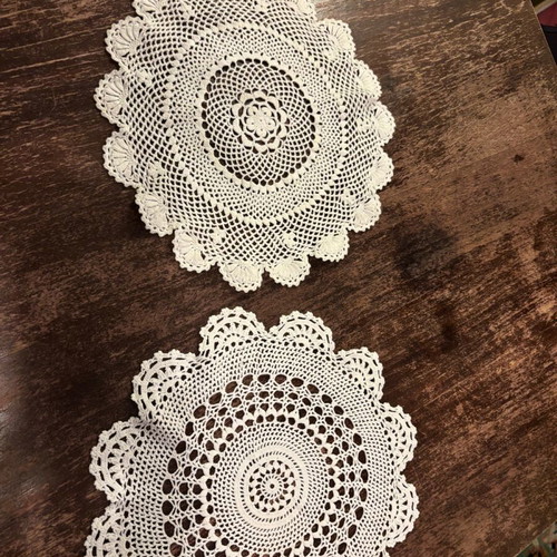Handmade knitted set like new