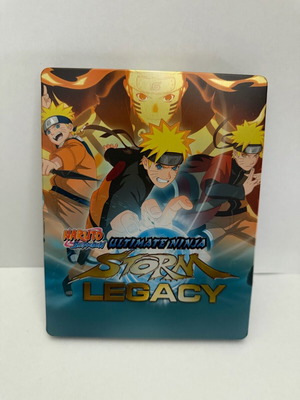 Naruto Shippuden Ultimate Ninja Storm Legacy Steelbook used with bonus anime disc