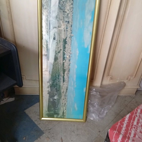 Frame new 0.40x1.02 with gilded frame