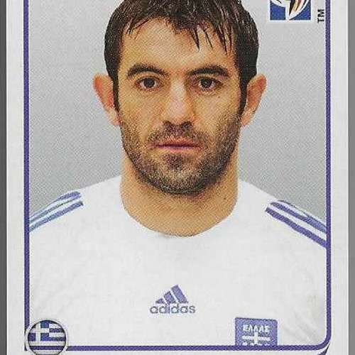 Panini FIFA Copa Africa 2010 Georgios Karagounis Sticker like new