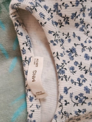 Mango kids blouse like new, 128 cm, white