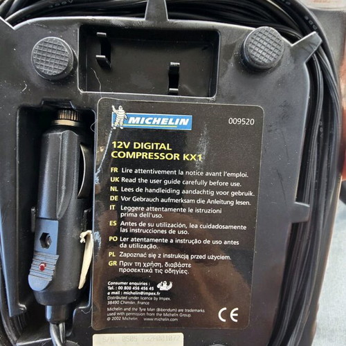 Michelin digital air compressor 12V like new