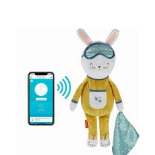 Fisher-Price Hoppy Dreams Bunny like new sleep toy with smart connect