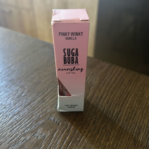 Suga Buba Nourishing Lip Oil vanilla flavor new