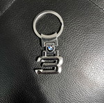 BMW 3 Keychain new, gray