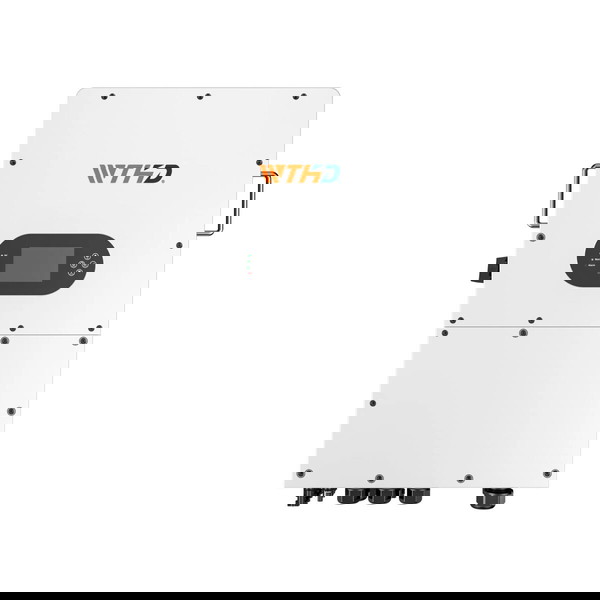 Υβριδικός ηλιακός μετατροπέας 3 φάσης Ip65 Dc To Ac 20kw καθαρού ημιτονοειδούς κύματος