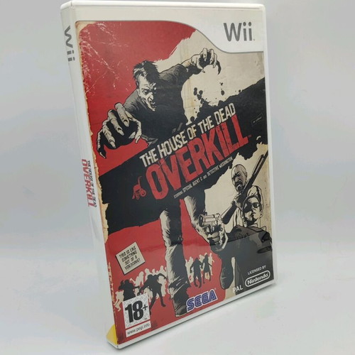 Overkill - The House of the Dead Nintendo Wii μεταχειρισμένο, λειτουργικό και πλήρες