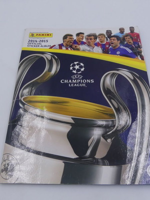 Panini 2014-2015 Επίσημο Άλμπουμ Αυτοκόλλητων UEFA Champions League μεταχειρισμένο