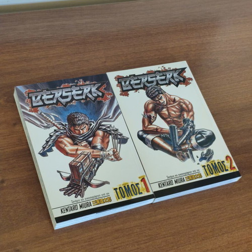 Berserk manga volumes 1 and 2 like new, Greek edition
