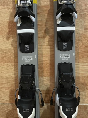 Rossignol Sprayer+ skis with Xpress bindings used