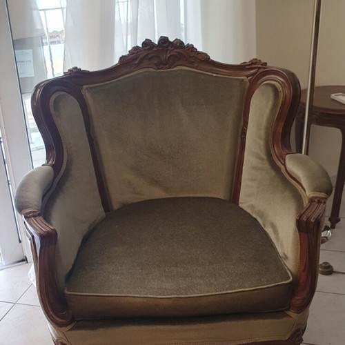 3-seater sofa and 2 armchairs set