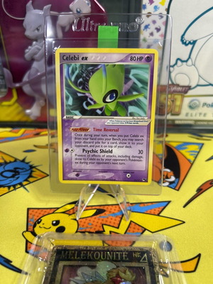 Pokemon card Celebi ex pop series 2