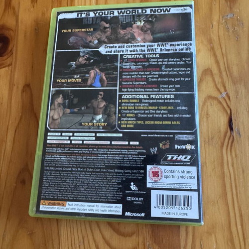 Smackdown vs Raw 2010 Xbox 360 game used, good condition
