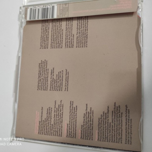 Pet Shop Boys CD Single I Don't Know What You Want But I Can't Give It Anymore like new, pop