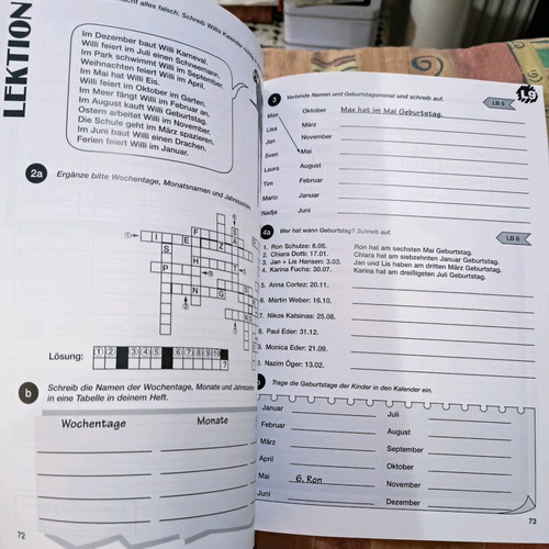 Das neue Deutschmobil 1 workbook used, German