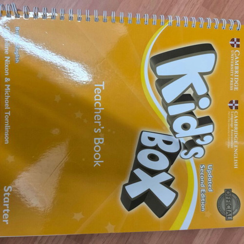 Kid's Box Starters Teacher's Book new