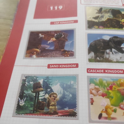 Panini Super Mario album like new with 16 missing stickers
