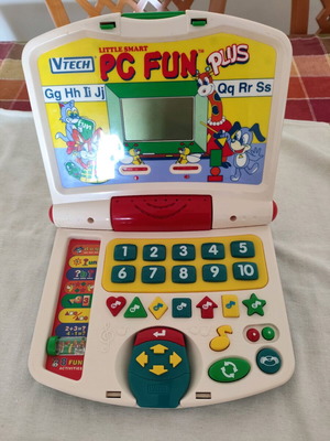 V-Tech Little Smart PC FUN Plus like new