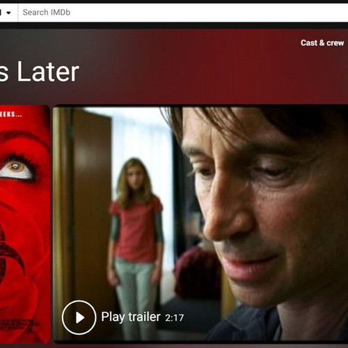 28 Weeks Later Blu-ray new with Greek subtitles
