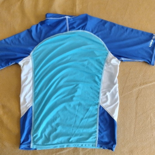 Mares sun protection shirt for boy 5 years old used, blue