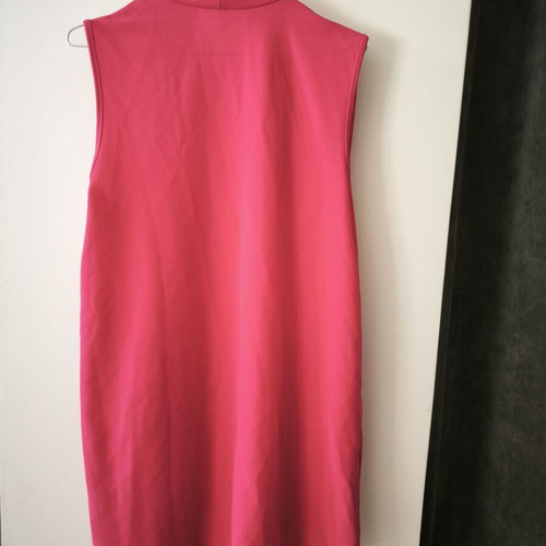 Long fuchsia vest new, one size