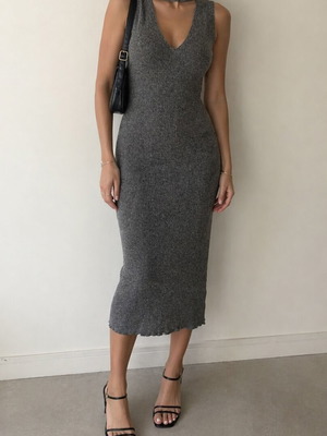 Midi dress tight new Bershka