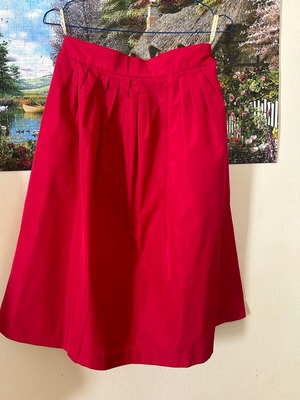 skirt Tara Jarmon no small in fuchsia shiny color