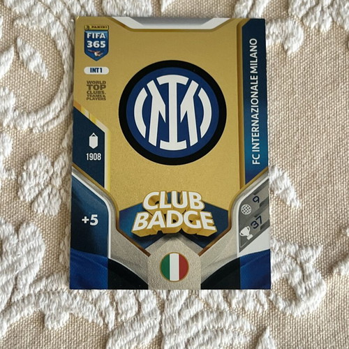 Inter Milan club badge like new, authentic