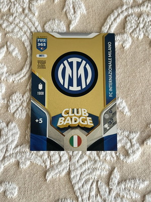 Inter Milan club badge like new, authentic
