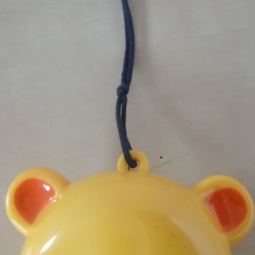 Musical baby toy bear used, 12cm with pull string mechanism