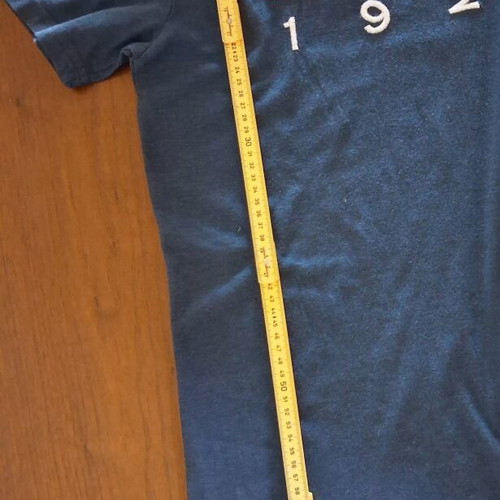 T-shirt Hollister dark blue, like new, size M, 100% cotton