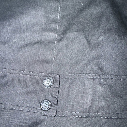 Vintage women's trench coat like new, black blue, midi