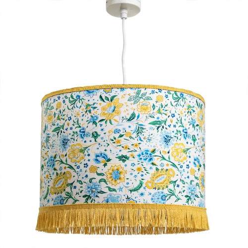 Yellow Carnation ceiling light with E27 socket, oxygen lampshades