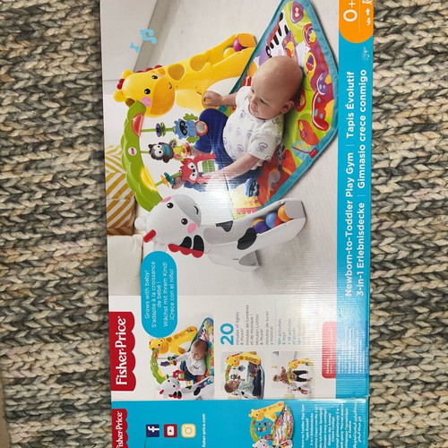 Fisher Price Jungle Animals Activity Gym like new with music