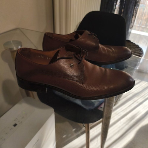 Gianna Kazakou brown leather shoes