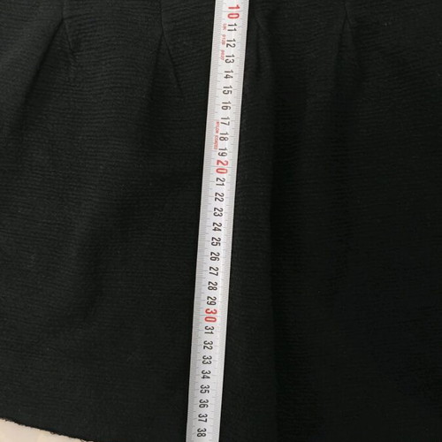 Lynne mini skirt black A-line like new