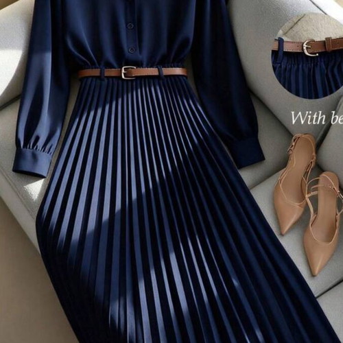 Blue shirt and skirt set new