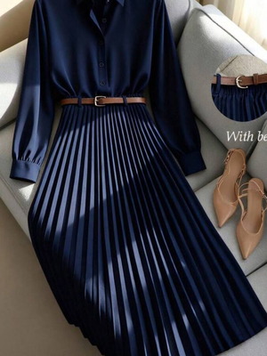 Blue shirt and skirt set new