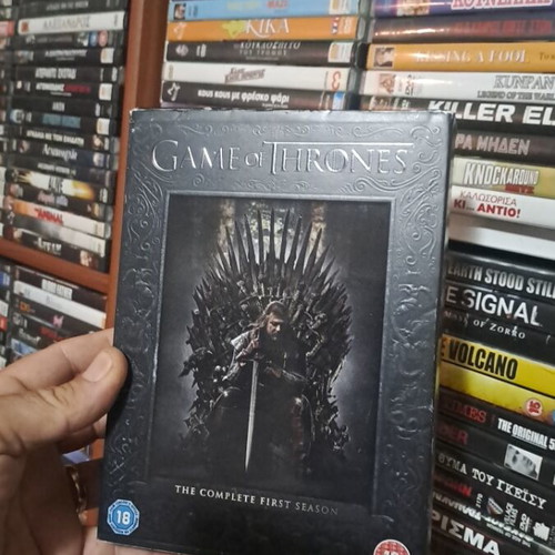 Game of Thrones The Complete First Season DVD with Greek subtitles