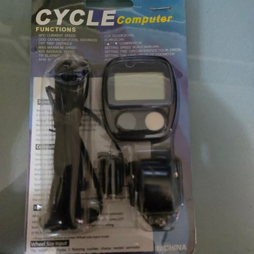 Cycle Computer with 14 Functions like new, waterproof, black