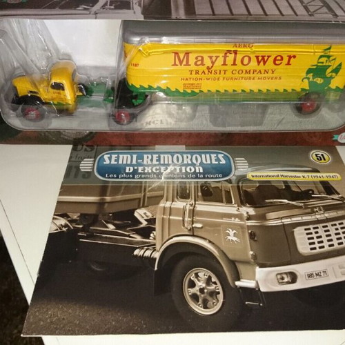 IXO ALTAYA N°51 Camion International Harvester K7 Mayflower 1/43 Semi Remorque EUR 49,95 - FR