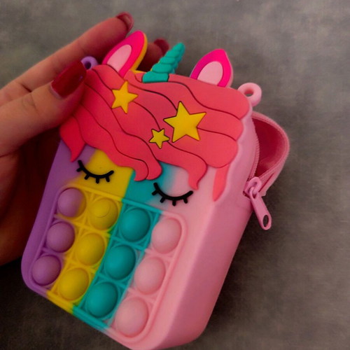 Children's bag wallet for girl colorful like new