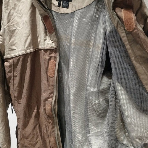 Helly Hansen vintage desert Helly Tech waterproof jacket used, brown, size L