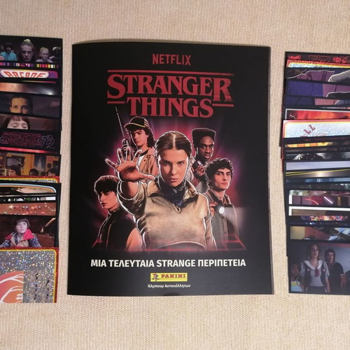 Album Stranger Things 100 Estampas Sin Repetir Panini
