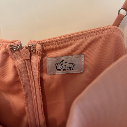 Oh Polly Mini Dress like new, pink-beige, size M