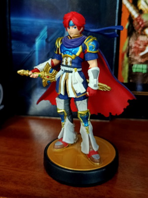 Nintendo Amiibo Super Smash Bros Roy figure like new