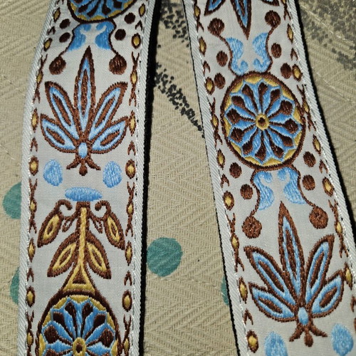 Ortega guitar strap new with distinctive colors