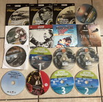 DVDs used, assorted pack