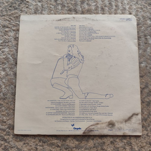Jethro Tull Repeat The Best Of Vol.2 LP used, rock