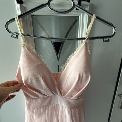 Long evening dress like new, pink, size S